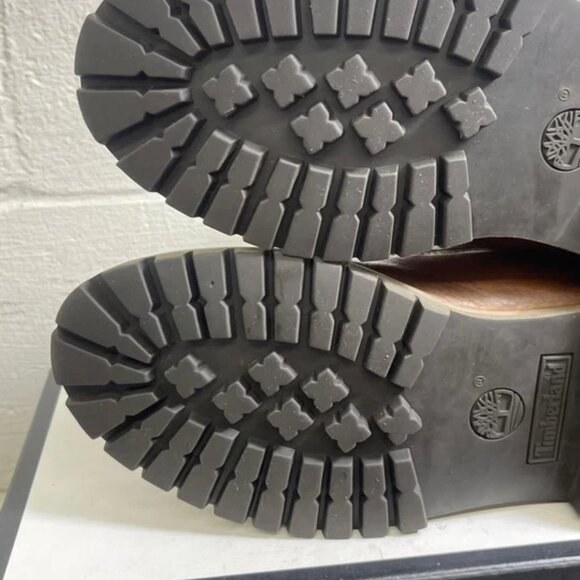 Timberland Premium 45th Anniversary 6" Brown Leather Ankle Boots Men's Size 9 M - Picture 12 of 13